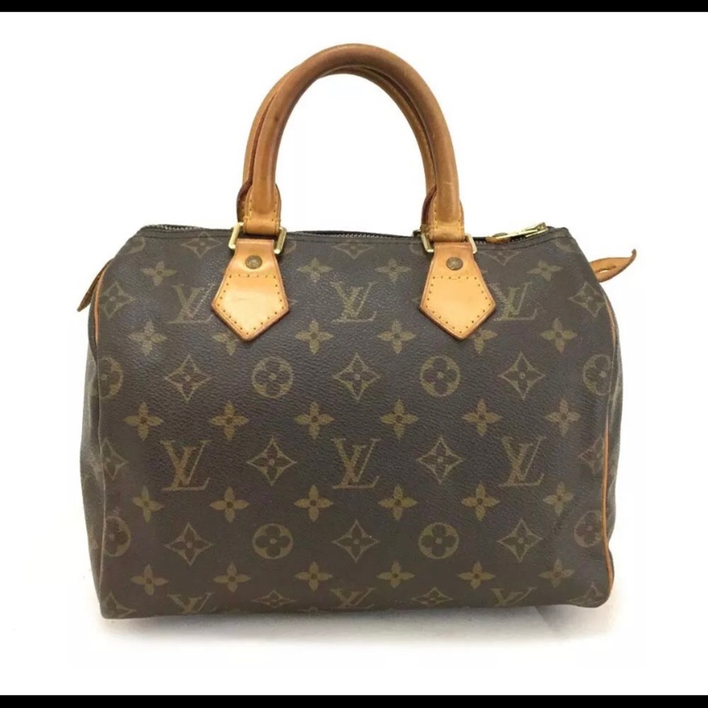 100% Authentic Louis Vuitton Monogram Speedy 25